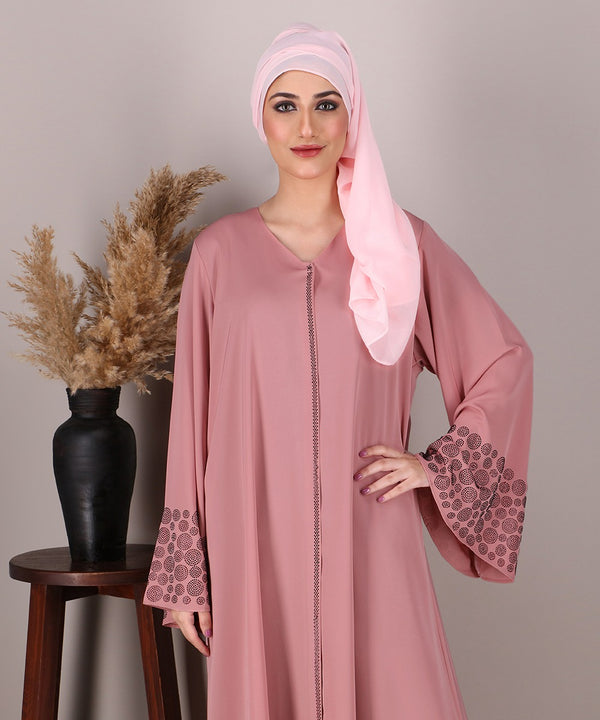 Coraline Pink Abaya