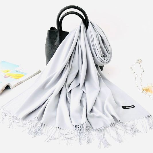 WINTER PASHMINA WHITE