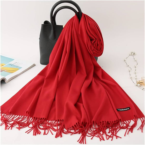 WINTER PASHMINA RED