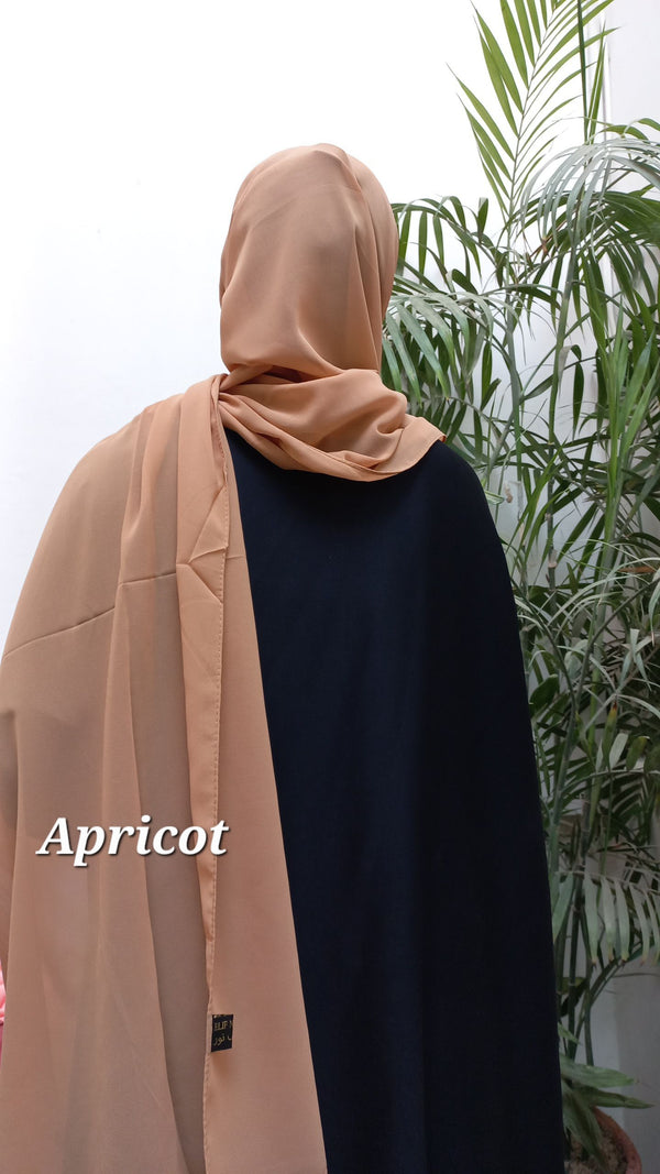 Georgette Chiffon Apricot