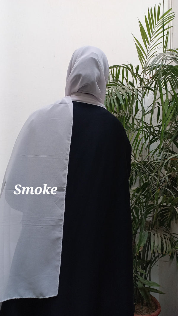 Georgette Chiffon Smoke