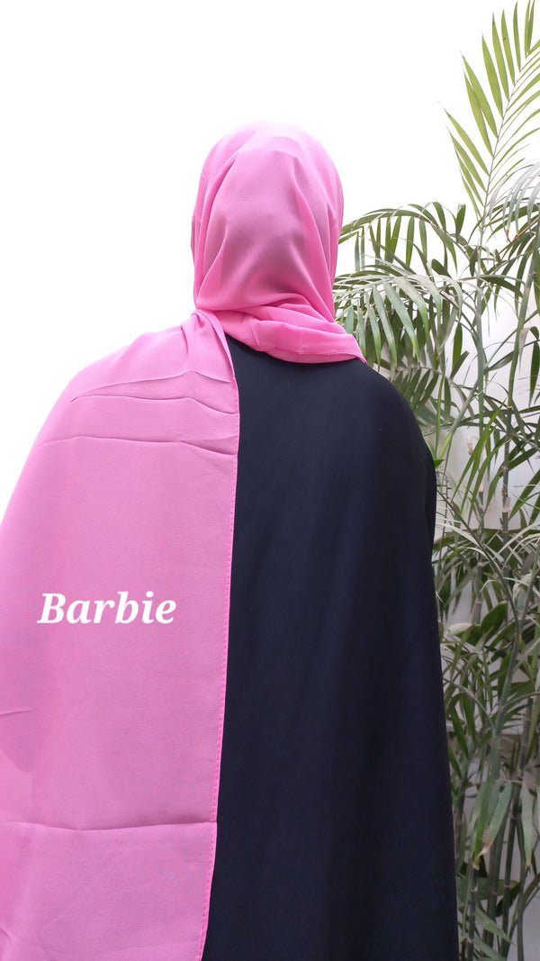 Georgette Chiffon Barbie